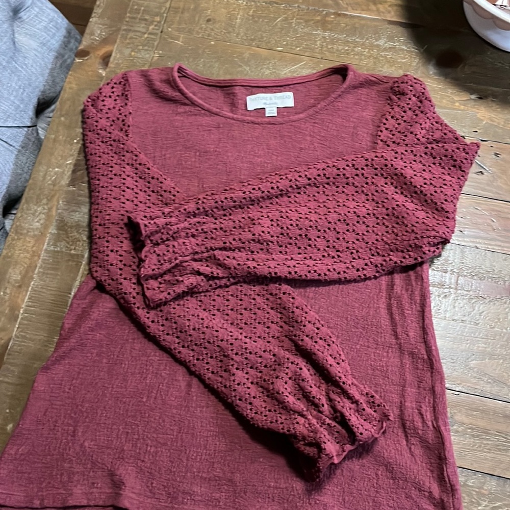 Madewell holiday top
